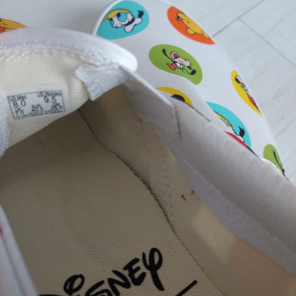 VANS x Disney NEW 50th Anniversary Character Button Slip On Shoes - Picture 11 of 11